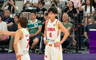 中国女篮大胜34分,三连胜进半决赛,张子宇12+4怒吼庆。