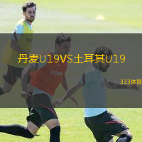 丹麦U19VS土耳其U19